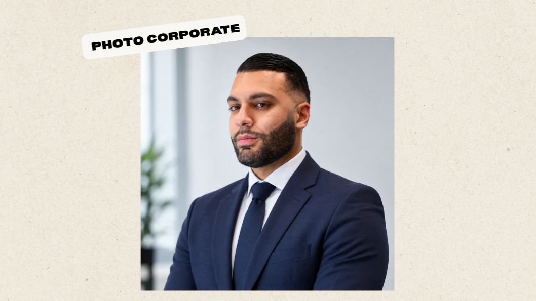 Générer une photo corporate pour LinkedIn ou pour un CV